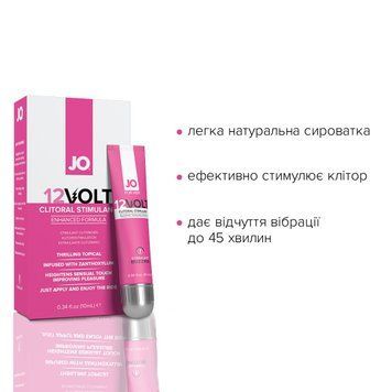 Збуджувальна олійна сироватка для клітора JO 12Volt (10 мл) SO2096 фото