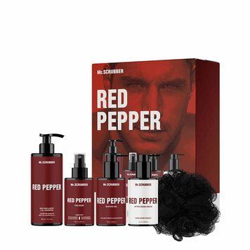 Парфюмированный набор косметики для мужчин Red Pepper Perfumed Men&rsquo;s Essentials Set Mr.SCRUBBER. 1641 фото