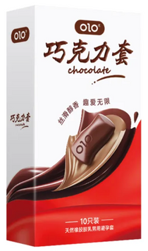 OLO Chocolate ультратонкие с ароматом шоколада, 10 шт. OL65 фото