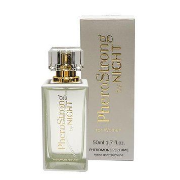 Жіночі парфуми з феромонами PheroStrong Pheromone by Night (Фруктово-квітковий з деревними нотами, 50 мл) LD28 фото