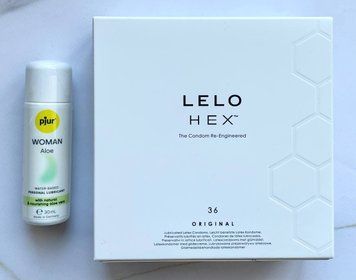 Набір LELO HEX Original 36 Pack + Лубрикант на водній основі pjur Woman Aloe 30 мл SOS1964 фото