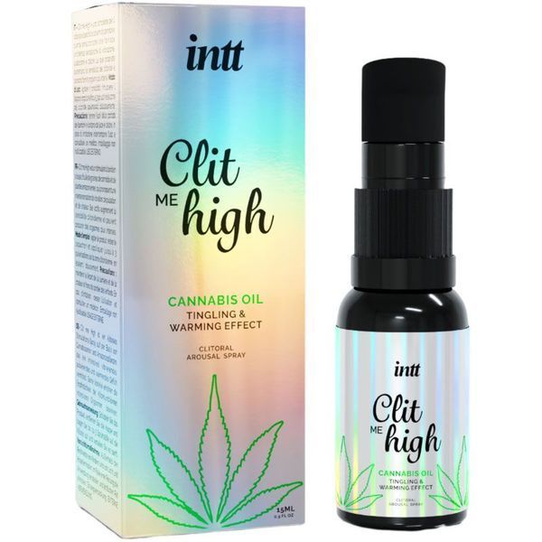 Збуджувальний гель для клітора Intt Clit Me On High Cannabis Oil (15 мл) SO8394 фото