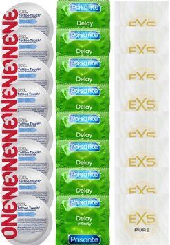 Набір 24 шт ONE Tattoo Touch + Delay Infinity + EXS Pure SOS7399 фото