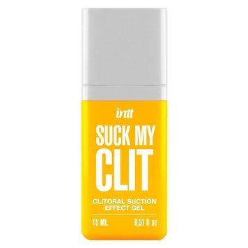 Смоктайзер для клітора Intt Suck My Clit Tropical Mango (15 мл) &mdash; гель з ефектом посмоктування (Манго) SX4003 фото