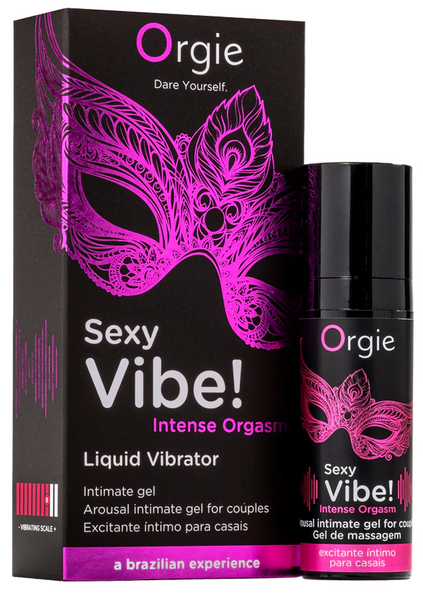Orgie Sexy Vibe! Intense Orgasm (15 мл) &ndash; жидкий вибратор-гель с эффектом мультисенсорного возбуждения 21227 фото